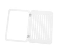 TEMPNAP Copertura Decorativa per Scatola Elettrica per Ufficio in Composito Legno-plastica Bianco, Design Moderno e Riutilizzabile Elemento Artistico per Ambienti Domestici