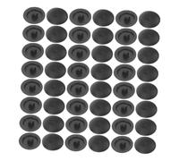 TEMPNAP Coprivite in Plastica Neri Tappi Rotondi per Viti a Croce 10mm 500 Pezzi per Mobili e Armadi Facile Installazione per Progetti Domestici e Commerciali