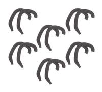 TEMPNAP Correttore Auricolare per 6 Paia in Silicone Nero, Supporto Esterno per Orecchie Sporgenti, Protezione Auricolare Comoda e Naturale per Ragazzo Ragazza