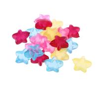 TEMPNAP Cubetti di Ghiaccio Facili da Lavare Riutilizzabili 40 Pezzi a Forma di Stella in Plastica Colorata Raffreddamento Veloce e Pratico Colore Casuale per Club e Feste