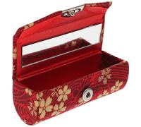 TEMPNAP Custodia per Rossetto in Stile Giapponese Semplice ed Elegante Rosso, Portatile e Compatta, per Proteggere Rossetto Durante la Festa degli Innamorati
