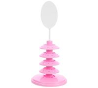 TEMPNAP Espositore per Lecca Lecca Fori Multipli in Pp Rosa, Supporto per Cake Pops e Dolci, Accessorio Semplice e Creativo per Feste e Matrimoni