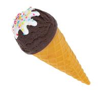 TEMPNAP Gelato Artificiale Realistico in Pvc Modello a Cono Decorazione Multifunzionale Visivamente Accattivante per Vacanze Estive per Caffè e Ambienti Decorativi