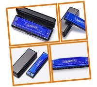 TEMPNAP Harmonica Diatonica Chiave Di c Per Ragazzo Ragazza e Principianti Strumento Musicale Per Sviluppare La Creatività e La Musicalità Suono Facile Da Suonare Giocattolo Educativo
