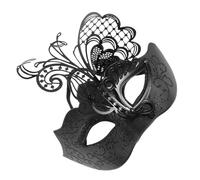 TEMPNAP Maschera Decorativa Farfalla Per Halloween e Masquerade Elegante Mezza Faccia Con Strass Accessorio Per Feste e Cosplay Atmosfera Unica e Divertente Per Eventi Festivi