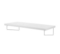 TEMPNAP Mensola da Facile da in Plastica Bianca senza Fori Resistente Capacità di Pesante per Organizzazione Versatile in Bagno e Garage