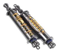 TEMPNAP Mezuzah in Metallo Decorativo Aspetto Vivido e Stile Chic, per Decorare Molte Porte e Creare Un'atmosfera Sacra in Casa Stili Multipli
