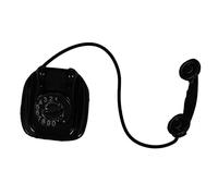 TEMPNAP Miniatura Telefono Rotante Vintage per Casa delle Bambole Accessorio Decorativo Stile retrò per Giocattoli e Collezionismo