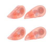 TEMPNAP Nastro a Forma di Cuore in Plastica 2 Rosso Facile da Usare e Pratica Stili multipli per Studenti per Scuola Stili multipli