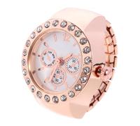 TEMPNAP Orologio ad Anello da Dito con Cristalli a Tre Quadranti Casual