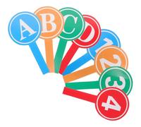 TEMPNAP Pagaia per Voto in Aula in Schiuma Flessibile e Sicura Set 1 Pezzo Accessorio Didattico per Gioco Educativo e Interazione tra Insegnante e Studente