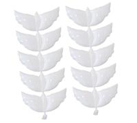 TEMPNAP Palloncini Colomba Commemorativi 10 Pezzi a Forma di Piccione per Cerimonie e Matrimoni Decorazioni di Scrivere Desideri e Ricordi