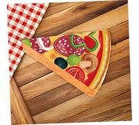 TEMPNAP Piñata Pizza Fetta per Feste con Bastone Colorata e Benda Decorazione Divertente per Compleanni e Cinco De Mayo