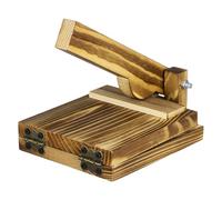 TEMPNAP Pressa per Pasta e Gnocchi in Legno, Utensile Manuale per Ravioli, Accessorio Cucina per Preparazione Involtini