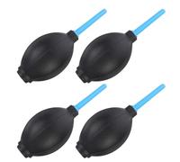 TEMPNAP Pulitore la Polvere Soffiatore D'aria Portatile in Set da 4 Pezzi, Pompa a Sfera Comprimibile in Plastica Morbida per Pulizia di Lenti, Filtri e Dispositivi Elettronici