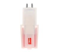 TEMPNAP Puntina per Giradischi Magnetica Rossa, Ago dello Stilo in Plastica per Fonografo, Accessorio Sostitutivo per Testina Vinile, Compatibile Piattaforma Girevole e Uso Audio