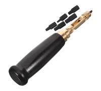 TEMPNAP Punzone da Cintura in Metallo Efficiente e Conveniente Punte Intercambiabili 1.5-4mm per Lavoro su Multilayer Fabrics e Strap nel Leather Work
