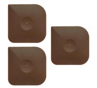 TEMPNAP Raschietti Multiuso per Cucina in PC 3 Pezzi, Utensili per Pulizia Padelle e Taglio Pane, Design Antiscivolo per Uso Domestico e Professionale