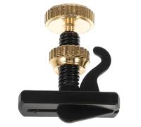 TEMPNAP Regolatore di Corde per Accordature Perfette per Violino e Viola Leggero e Preciso in Metallo Nero Facile da Usare, Accessorio Musicale