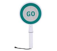 TEMPNAP Segnale di Sicurezza Stradale Portatile LED Doppia Faccia Go Stop Indicatore di Traffico Manuale per Parcheggio e Gestione Stradale Cartello Mobile con Luce LED Alta Visibilità
