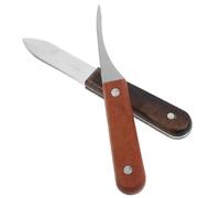 TEMPNAP Set 2 Pezzi Coltelli per Aprire Ostriche e Tagliare Filo dei Gamberi Manico Ergonomico in Acciaio Inossidabile, per Ristorante e Cucina Professionale