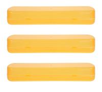 TEMPNAP Set 3pezzi Custodia Portadentifricio Portatile in Pp Buona Tenuta e Design Unico, Adatta per Viaggi e Uso in Bagno, Organizer Dentifricio e Spazzolino