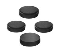 TEMPNAP Silenziatore Magnetico per Piatti e Campanaccio Piccolo Magnete Muto in Magnete Nero 4 Pezzi Attacco Sicuro e Riduzione del Rumore