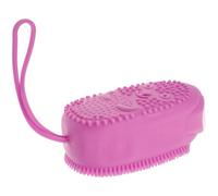 TEMPNAP Spazzola la Doccia in Silicone Porpora Design ad Immersione Automatica, Pulizia Profonda e Contenitore per Sapone, per Bagno e Doccia