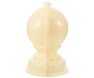 TEMPNAP Stampo per Sfera in Plastica Leggera e Portatile per Colonne Romane, per Balaustre Decorative in Spazi Esterni e Comunità, Design Semplice e Moderno