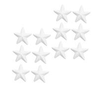 TEMPNAP Stelle per Albero di Natale Fai da Te 12 Pezzi per Decorazioni Natalizie e Lavoretti Creativi Accessori Non Verniciati per Ragazzo Ragazza e Famiglie