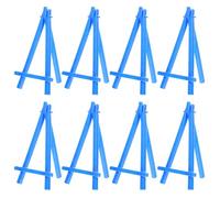 TEMPNAP Supporto per Cavalletto Artistico in Plastica Piccolo da Tavolo, Cavalletto Espositivo per Pittura e Foto, Set da 10 Pezzi per Esposizione e Organizzazione Creativa