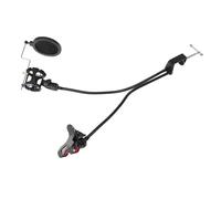 TEMPNAP Supporto Per Microfono e Smartphone Gooseneck Con Filtro Antivento Base Stabile Per Dirette e Registrazioni Design e Versatile Per Angoli Diversi