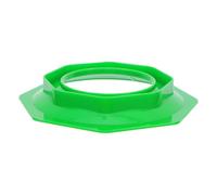 TEMPNAP Supporto per Platorello Abrasivo per Palle da Bowling in Plastico Verde, Portatile ed Efficiente la Preparazione della Superficie della Palla a Casa