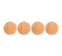 TEMPNAP Tappi di Sughero a Sfera Riutilizzabili e Resistenti 4 Pezzi per Bottiglie di Vino Materiale Sughero Giallo Chic per Cocktail Party e Uso Domestico
