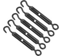 TEMPNAP Tenditori a Vite in Acciaio Inox M5 5 Pezzi per Cavi e Fili, Regolatore per Tende da Sole e Recinzioni Esterne