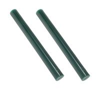 TEMPNAP Tubo in Cera per Modellazione Gioielli 2 Pezzi, Strumento per Intaglio Anelli, Materiale Solido Verde, per attività Creative e Fai da Te