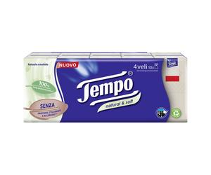Tempo Box Fazzoletti Natural&Soft 70 pz Altro
