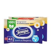 Tempo Carta igienica umida delicata e nutriente Duo-Pack, 84 panni