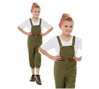 Tempo di Guerra Campagna Ragazza Costume Historial Mondiale Libro Giorno Vestito