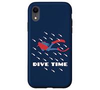 Tempo di immersioni subacquee per subacquei Custodia per iPhone XR