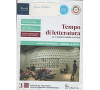 Tempo di letteratura per il nuovo esame di Stato. Con Laboratorio di metodo per il quinto anno. Per le Scuole superiori. Con e-book. Con espansione online (Vol. 3)