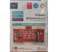 Tempo di letteratura per il nuovo esame di Stato. Con Laboratorio di metodo per il terzo e quarto anno, INVALSI e Leggere la pandemia. Per le Scuole ... origini all'età della controriforma (Vol. 1)