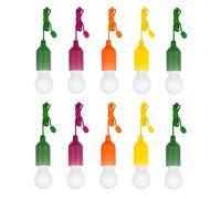 tempo di saldi 10 Lampadine A Led Portatile Colorata Senza Corrente X Casa Campeggio Giardino