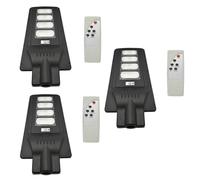 tempo di saldi 3 X Lampione Stradale A Led 120W Con Pannello Solare Crepuscolare E Telecomando