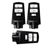 TEMPO DI SALDI 3x Lampione Stradale a LED 60W con Pannello Solare Crepuscolare e Telecomando