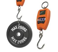 TEMPO DI SALDI Bilancia Professionale Digitale Industriale Gancio Dinamometro Molla Max 200 Kg