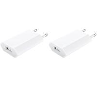 TEMPO DI SALDI Caricabatterie Alimentatore USB Compatto Perfetto Per Il Lavoro A Casa O Viaggio (Confezione da 2)