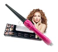 TEMPO DI SALDI Ferro Conico Piastra Arricciacapelli Max 210°C Professionale Per Capelli Ricci