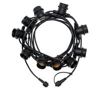 tempo di saldi Cordoniera Con 10 Portalampada E 27 Lunghezza 10 Metri Anche Per Uso Esterno