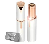Tempo di Saldi Rasoio Elettrico Donna Viso per Sopracciglia e Baffetti - Epilatore Viso Donna Indolore, Depilatore Portatile Compatto per Peluria, Taglia Peli Elettrico a Batteria, Design Discreto